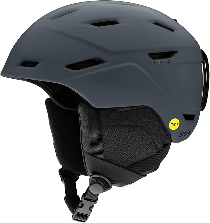Smith Mission Helmet for Men – Adult Snowsports Helmet with MIPS Technology + Zonal Koroyd Coverage – Lightweight Protection for Skiing & Snowboarding