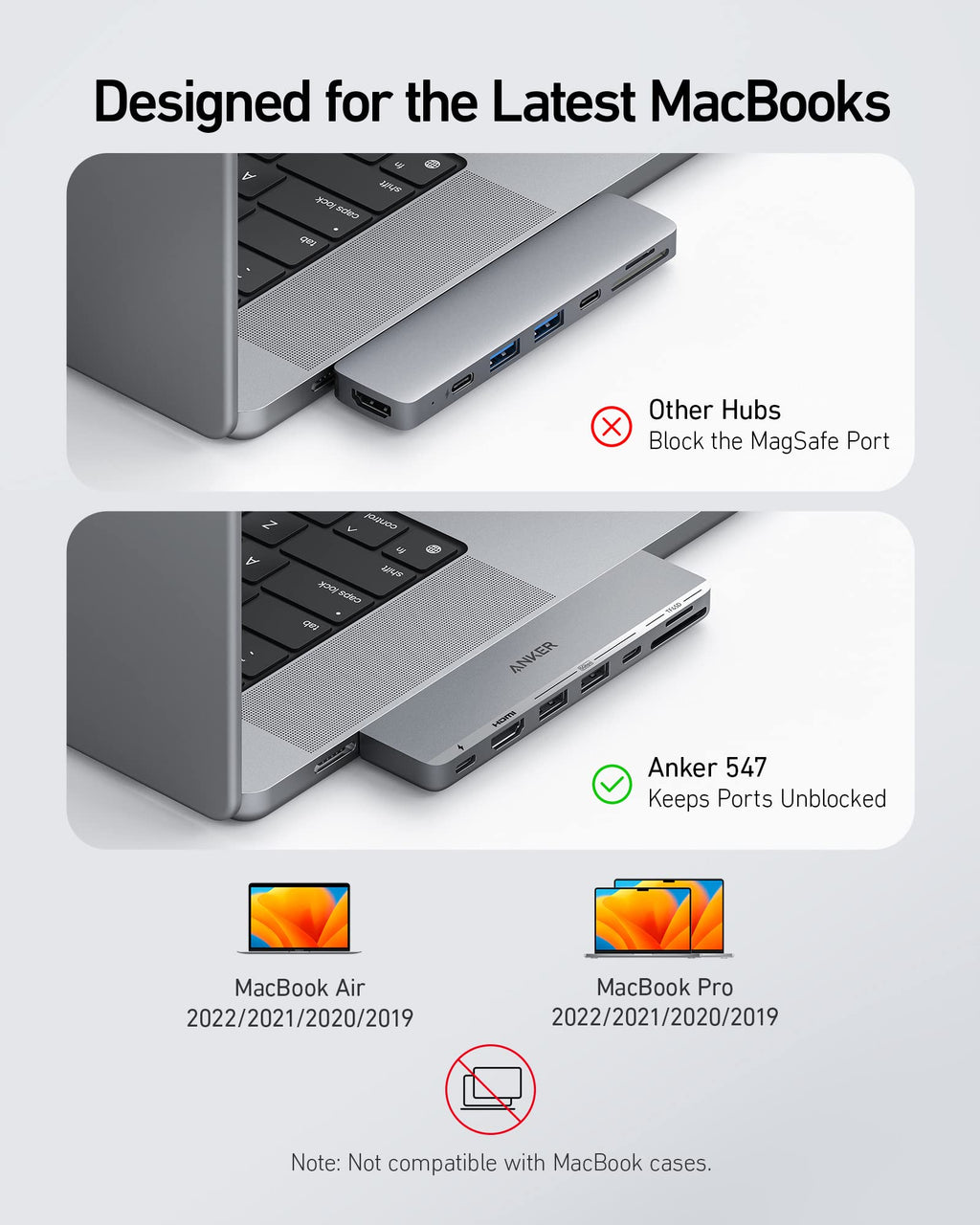 Anker 547 USB-C Hub (7-in-2, for MacBook)