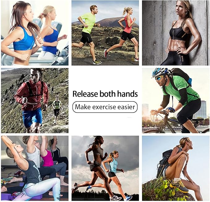 Running Phone Armband for Men Women,Universal Arm Bands for Phones Below 8 Inches,Waterproof Cell Phone Armband for Hiking,Running,Cycling,Climbing(Grey M)