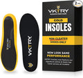 VKTRY Gold for Non-Cleated Shoes - Carbon Fiber Performance Insoles - Customized Athletic Inserts for Sports Basketball Volleyball Running & More | Shock Absorption US M6.5-7, W8.5-9, 171-220lbs