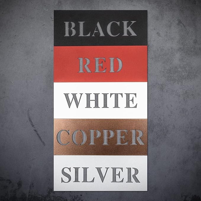 Custom Metal Gym Sign for Workout Room, Motivational Home Fitness Powerlifting Garage Center Decor, Personalized Wall Art Gift for Women, Men, Dad, Papa, Grandpa, Mother, Sister, Girls, Modern Design