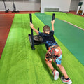 Yescom Sports Sled Strips Turf Gym Turf Flooring for Weight Sled Push Gym Equipment Outdoor Indoor Use 65'x5'(325 Sq.Ft) 0.4" H