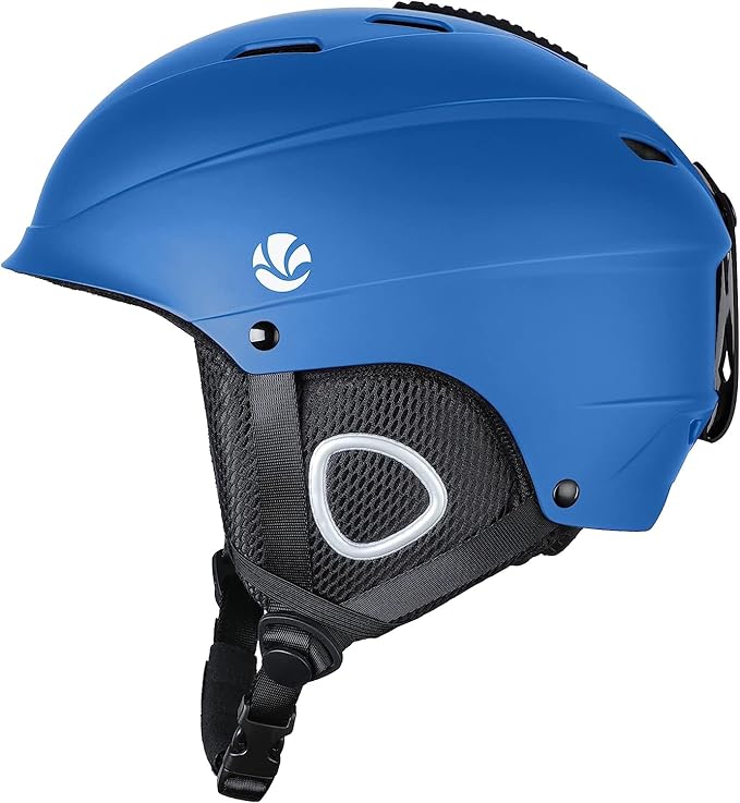 VANRORA Ski Helmet, Snowboard Helmet for Men & Women, Climate Control Venting, Dial Fit, Goggles Compatible, Removable Fleece Liner and Ear Pads, Safety-Certified