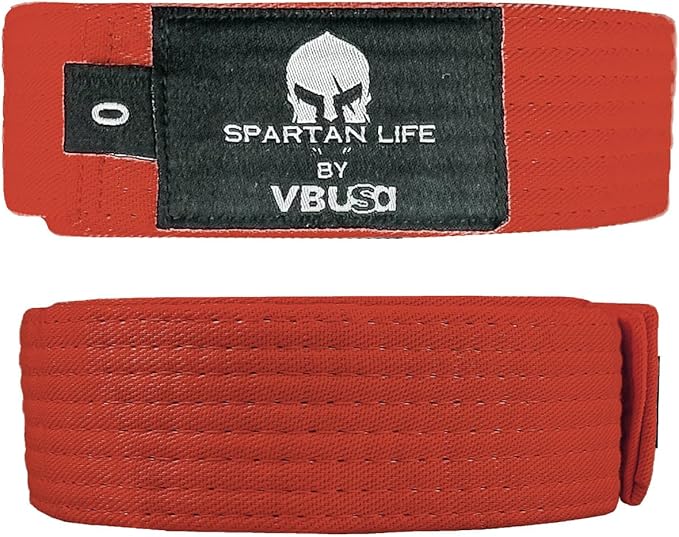 Karate Belt, All-Purpose Martial Arts Belt, Judo, Taekwondo Belt, Durable MMA Color Rank TKD Belt Size 0-6.