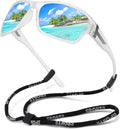 STORYCOAST Polarized Sports Sunglasses for Men Women Unbreakable Frame Cycling Fishing Driving