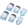 Youth/Kids Knee Pads Elbow Pads Wrist Guards Protective Gear Set for 3-15 Years Child Roller Skates, Skateboard, Cycling, Inline Skating, BMX Bike, Balance Bike, Scooter Riding and Other Outdoor Sports