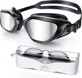Swim Goggles, Unisex Adult Swimming Goggles Anti Fog Anti UV No Leakage Wide View for Men Women Youth