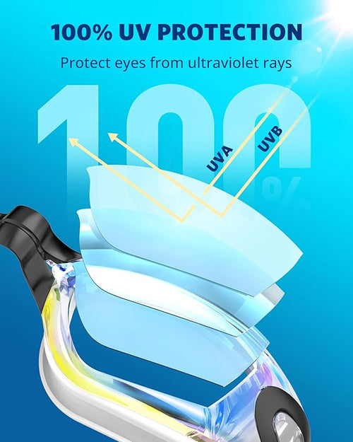 Aegend Swim Goggles, Swimming Goggles No Leaking Full Protection Adult Men Women Youth