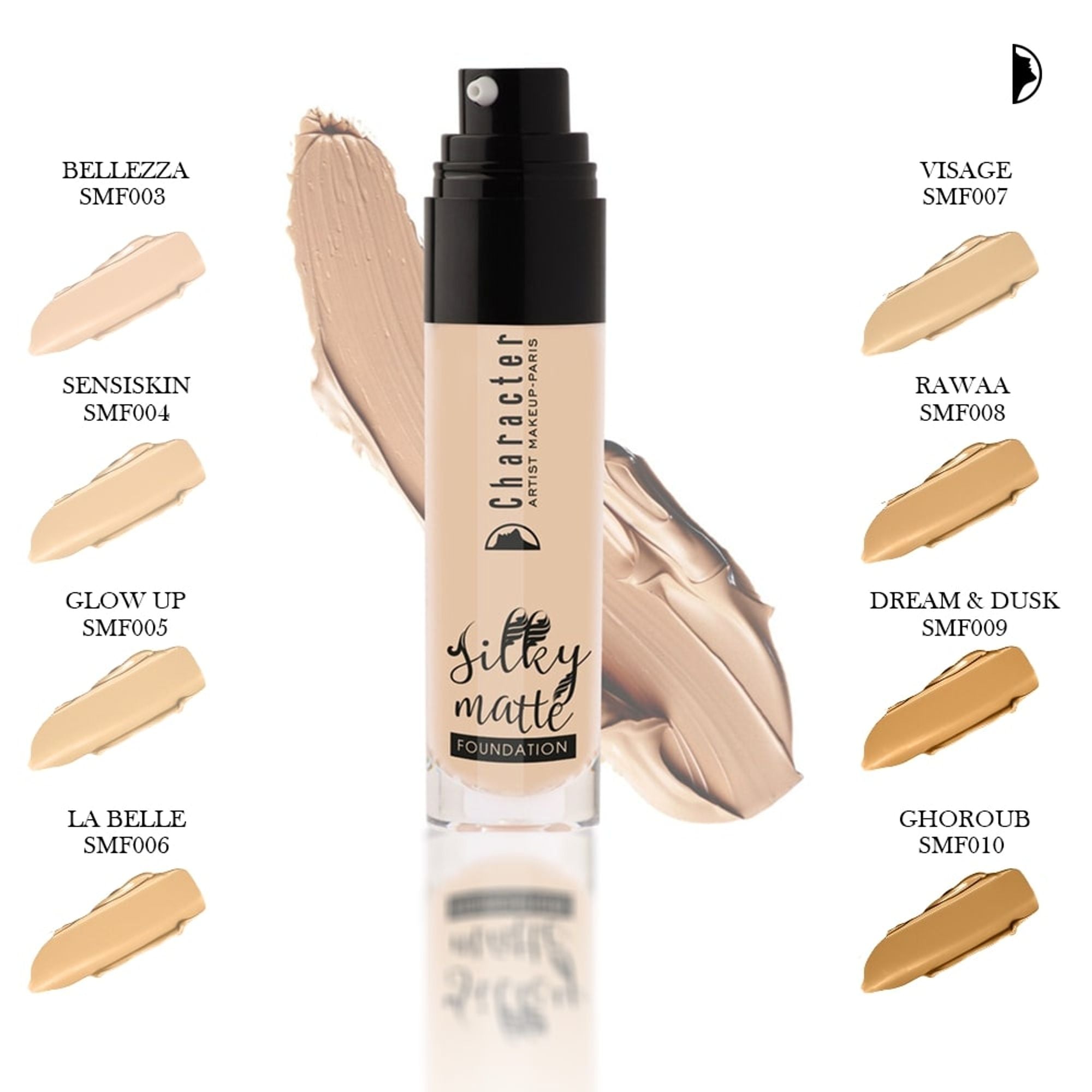 Character Silky Matte Foundation - Smf002
