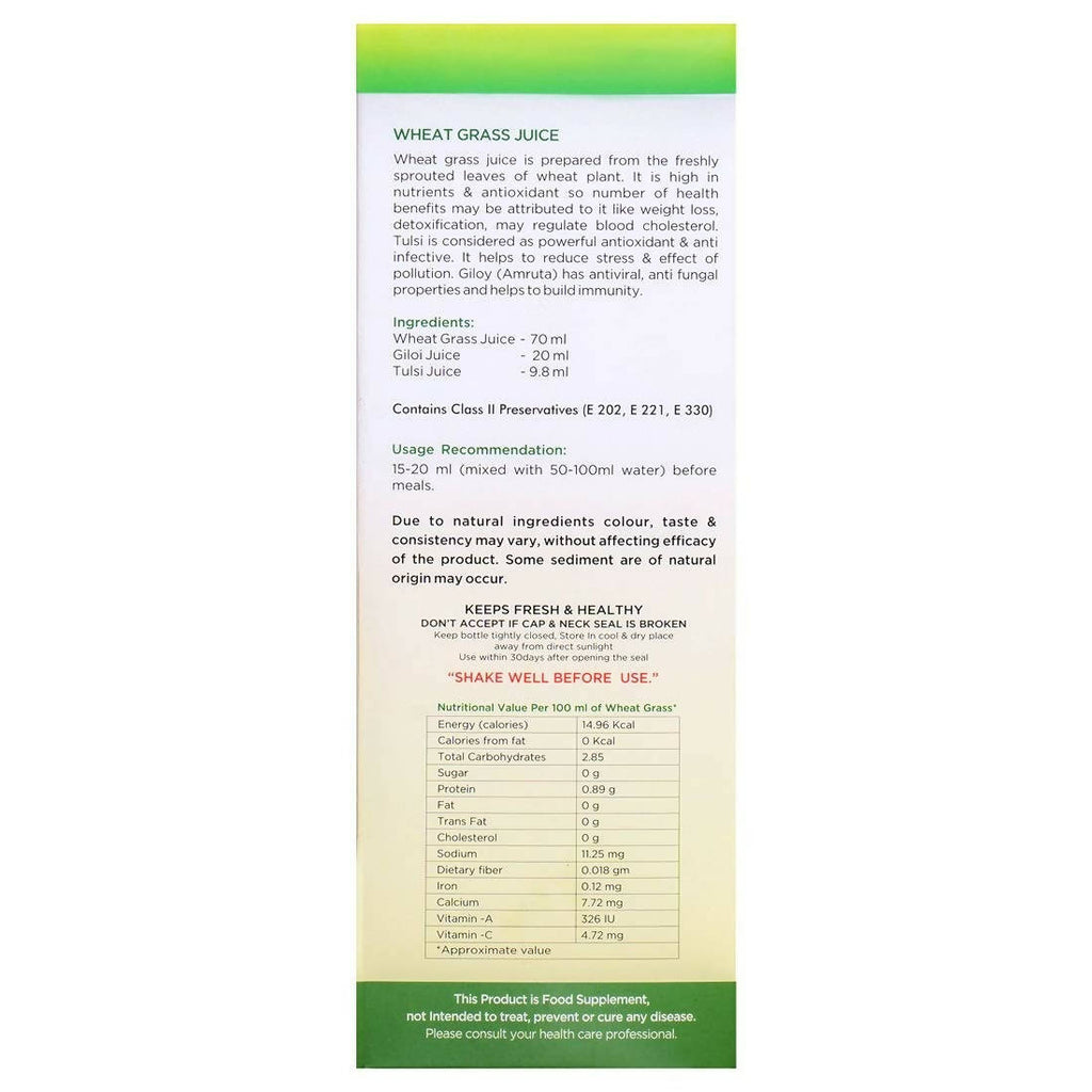 Baidyanath Jhansi Wheat Grass Juice