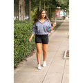 Ready to Ship | The Taylor Fold-Over Biker Shorts