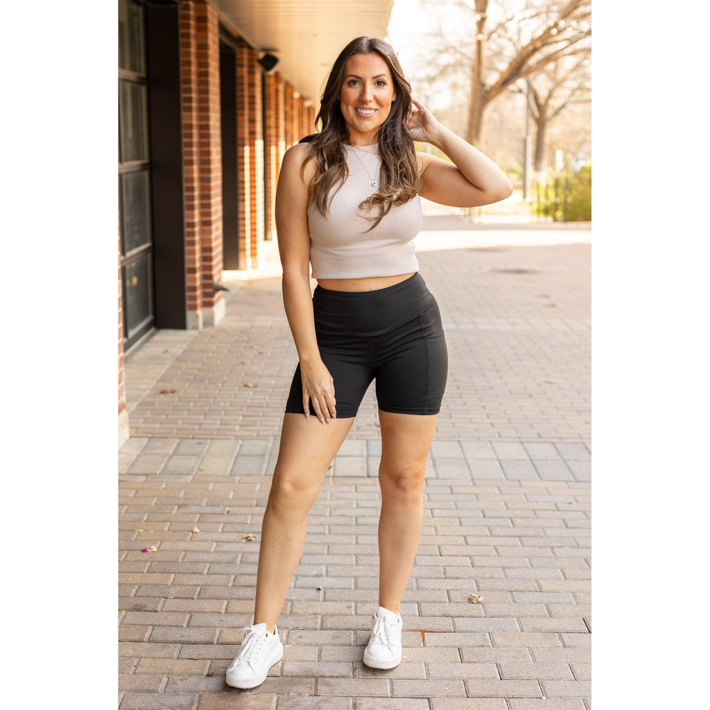 Ready to Ship | The Callie - Tummy Control Biker 5 Shorts