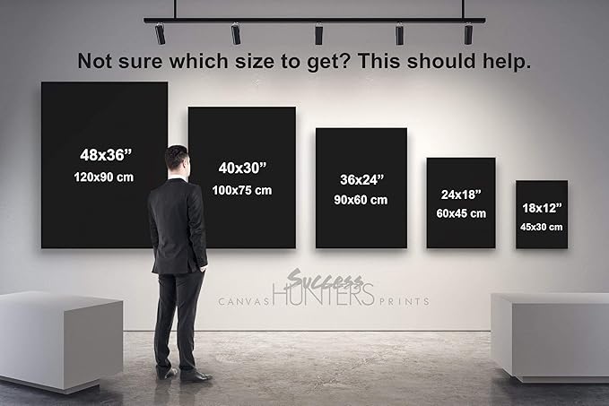 Luxury Watch Canvas Print Office Wall Decor Modern Art Pop Culture Decoration Inspiration Clock Timer Prints Framed Arts Walls Furniture (48" x 36")