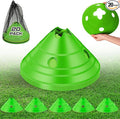ShinyRelief Jumbo Disc Cones Jumbo Soccer Cones with Mesh Bag Giant Large Agility for Soccer Training Adult Sports