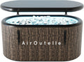 Cold Plunge Tub, Inflatable Ice Bath Tub, 216 - Gallon Large Bath Tubs for Cold Plunge, Durable, Portable & Compatible with Water Chiller for Recovery, Gyms and Cold - Water Training (Brown)