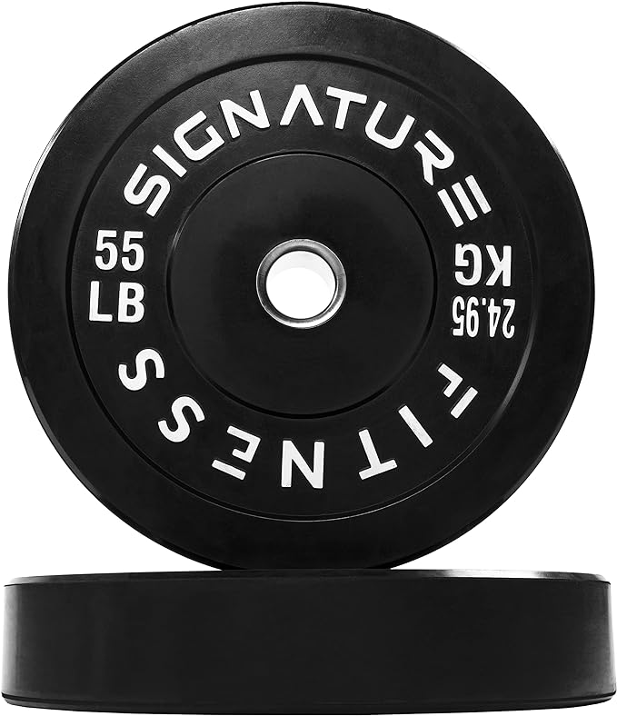 Olympic Bumper Plates Set, 2" Weight Plates for Strength Training & Weightlifting, Paris or Set or Set with Barbell, Multiple Options