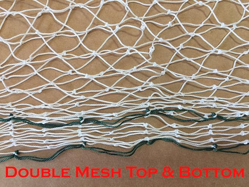 10ft x 25ft, 20ft x 25ft, Sports Practice Netting - Hitting Throwing Pitching Net for Golf, Golf Backstop, Baseball, Softball, Hockey, Soccer, La Crosse, Barrierand and More