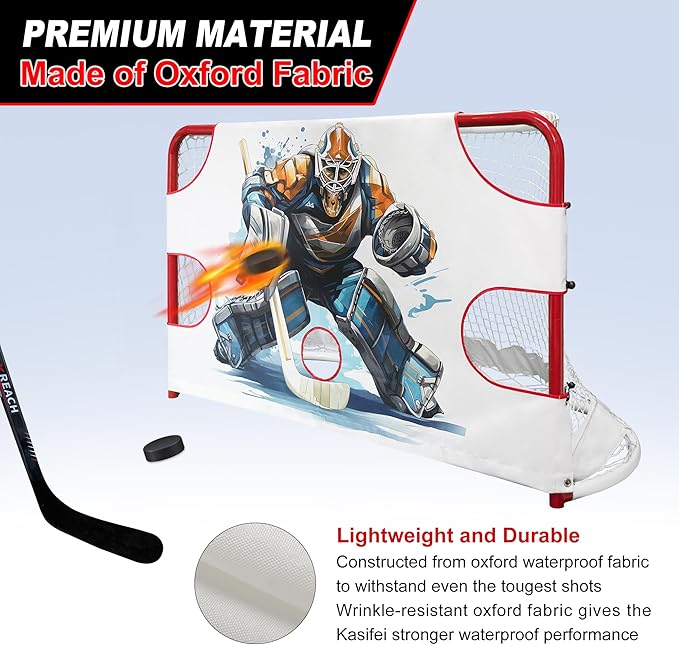 Hockey Shooting Target for Net - Hockey Net Goalie Target -Hockey Goal Targets for Practicing Shooting Accuracy - Hockey Training Equipment