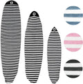 Surf Squared Surfboard Sock Cover and Paddleboard Cover - Lightweight Stretch Protective Surfboard Bag - Surfing Accessories - Shortboard, Longboard, Hybrid, Wakesurf, Standup Paddleboard SUP