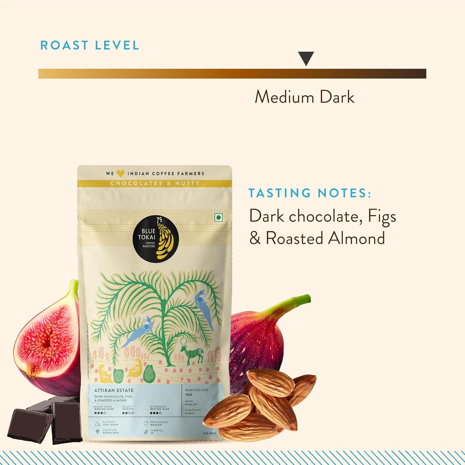 Blue Tokai Coffee Roasters Attikan Estate