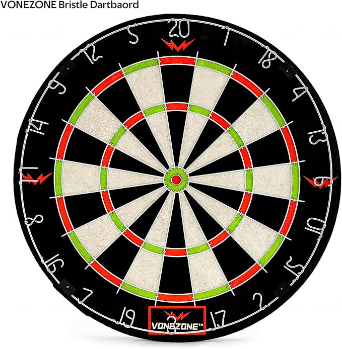Dartboard Cabinet Set - Easy Assembly One Piece Sports Hemp Dartboard Scoreboard - Play Immediately - 6 Dart Chalk Set for Home Game Bar Accessories, Gray