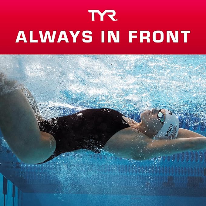 TYR Ultralite Elite Swim Snorkel - Adult Snorkeling Gear for Swimming Training - Ultra-Lightweight and Comfortable for Body Alignment Exercises