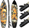 Novelty 11'6" x 35" Extra Wide SUP for Enhanced Stability - Inflatable Stand Up Paddle Board - Premium Paddle Board Kit for Adults & Youth - All Skill Levels - Includes SUP Accessories