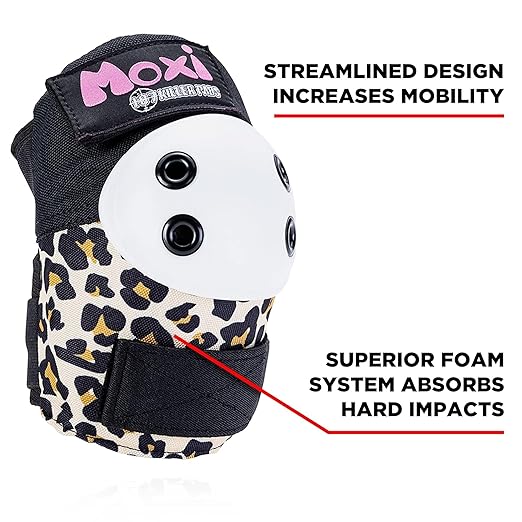 187 Killer Pads Six Pack Pad Set, Elbow Pads, Knee Pads, and Wrist Guards - Ideal for Skateboarding, Roller Skating, and Inline Skating