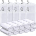 20 Pcs Cooling Towel 40" x 12" Ice Towel for Neck and Face Microfiber Chilly with Bag Breathable Yoga Gym Stay Cool Towels Sweat Rag for Workout Running Camping Pilates Beach Accessories (White)