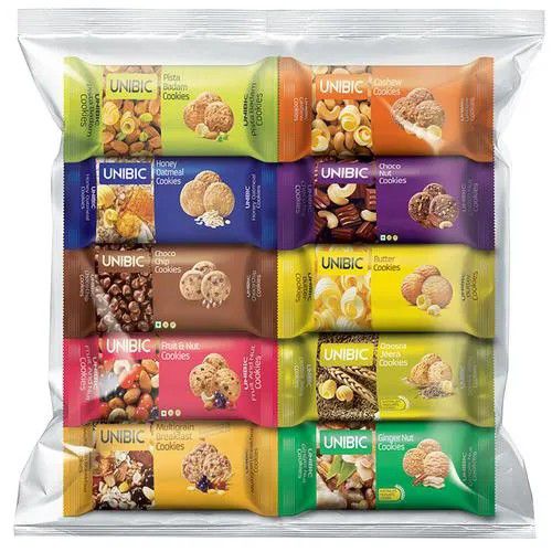Unibic Assorted Cookies, 67.5g (Pack of 10)