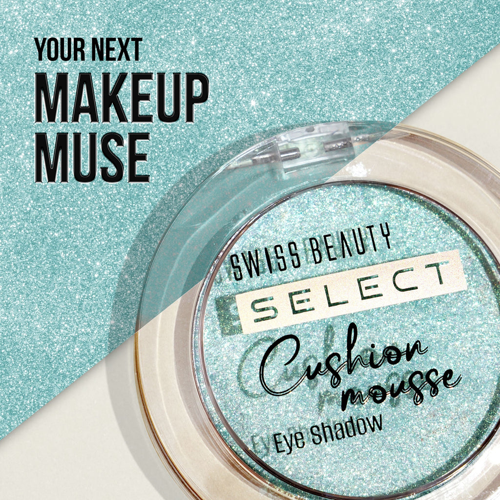 Swiss Beauty Select Cushion Mousse Eyeshadow - 3 Aurora Green
