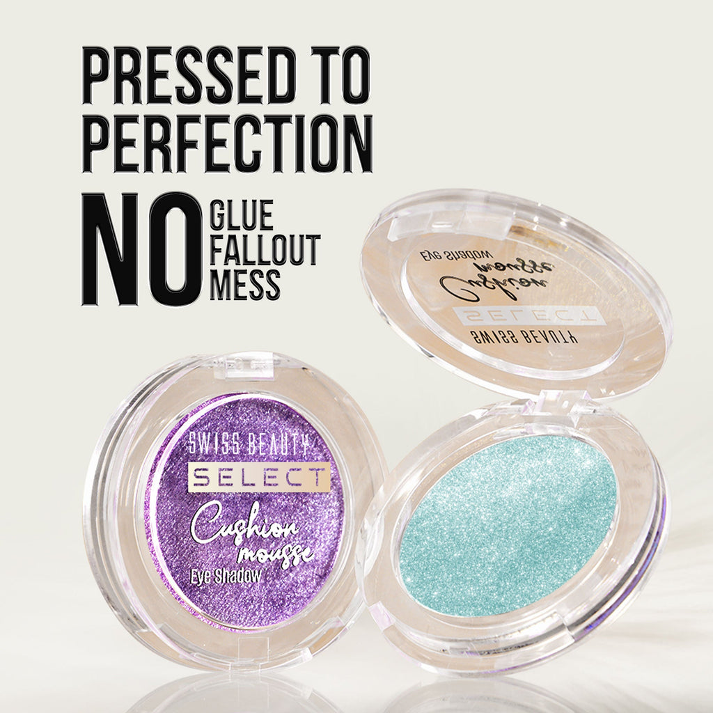 Swiss Beauty Select Cushion Mousse Eyeshadow - 4 Ultra Lilac