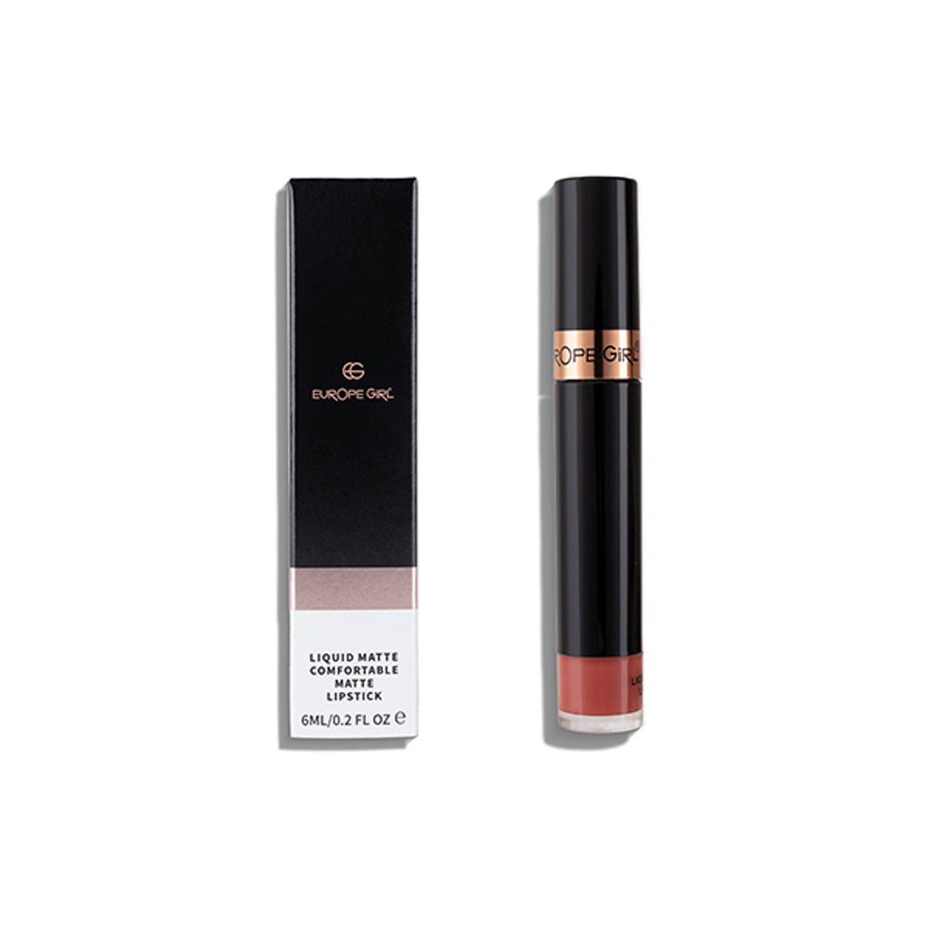 Europe Girl Comfortable Matte Liquid Lipstick - 05 Bella