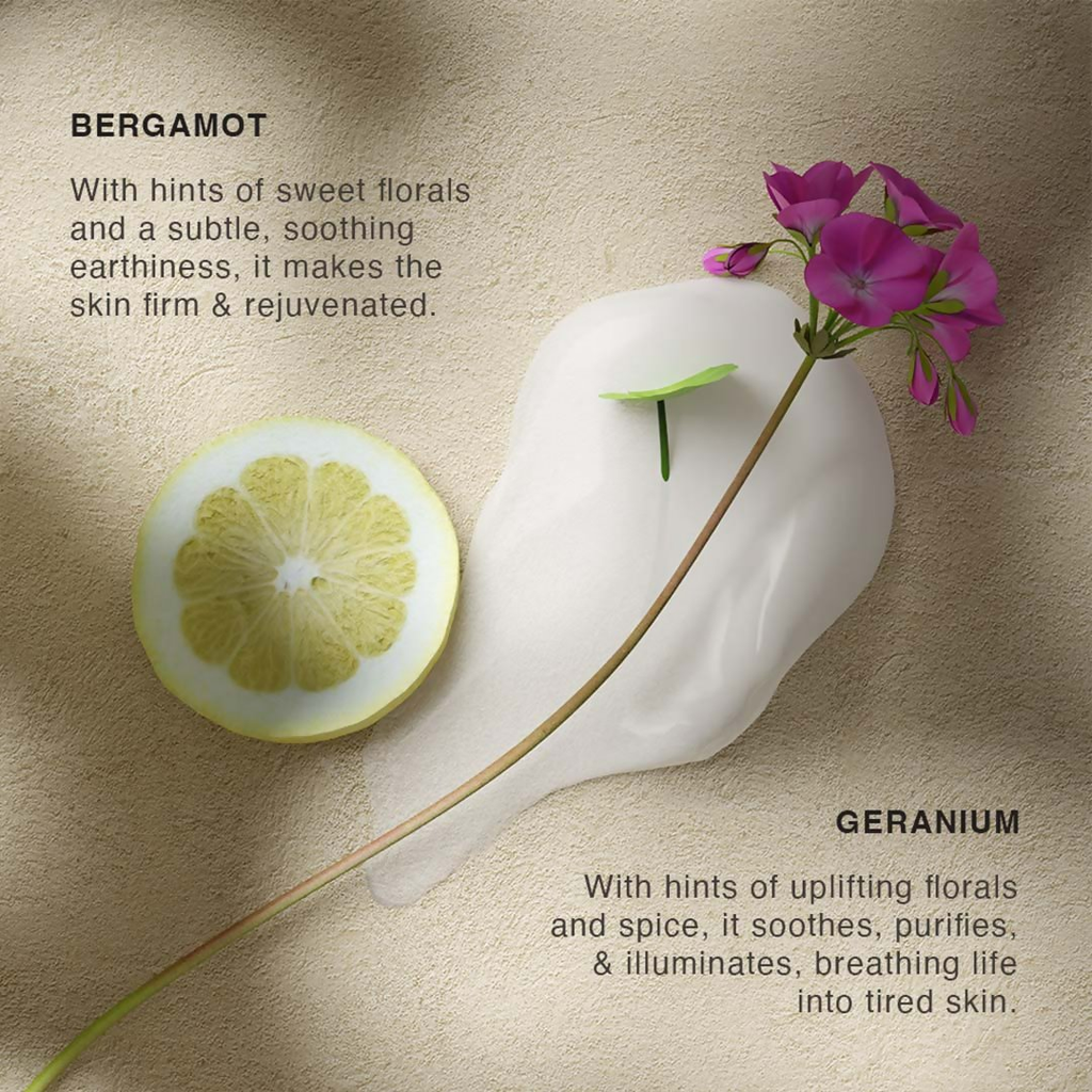 Vinci Botanicals Bergamot Geranium Bath and Body Quad Set