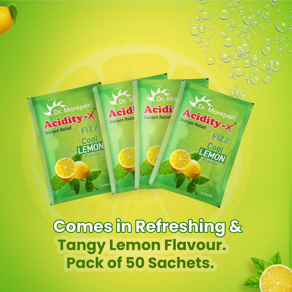 Dr. Morepen Acidity-X Fizz Sachets