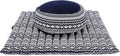 Leewadee Meditation Cushion Set – 1 Round Zafu Meditation Pillow and 1 Square Roll-Up Zabuton Meditation Mat, Pillows Bundle Filled with Kapok