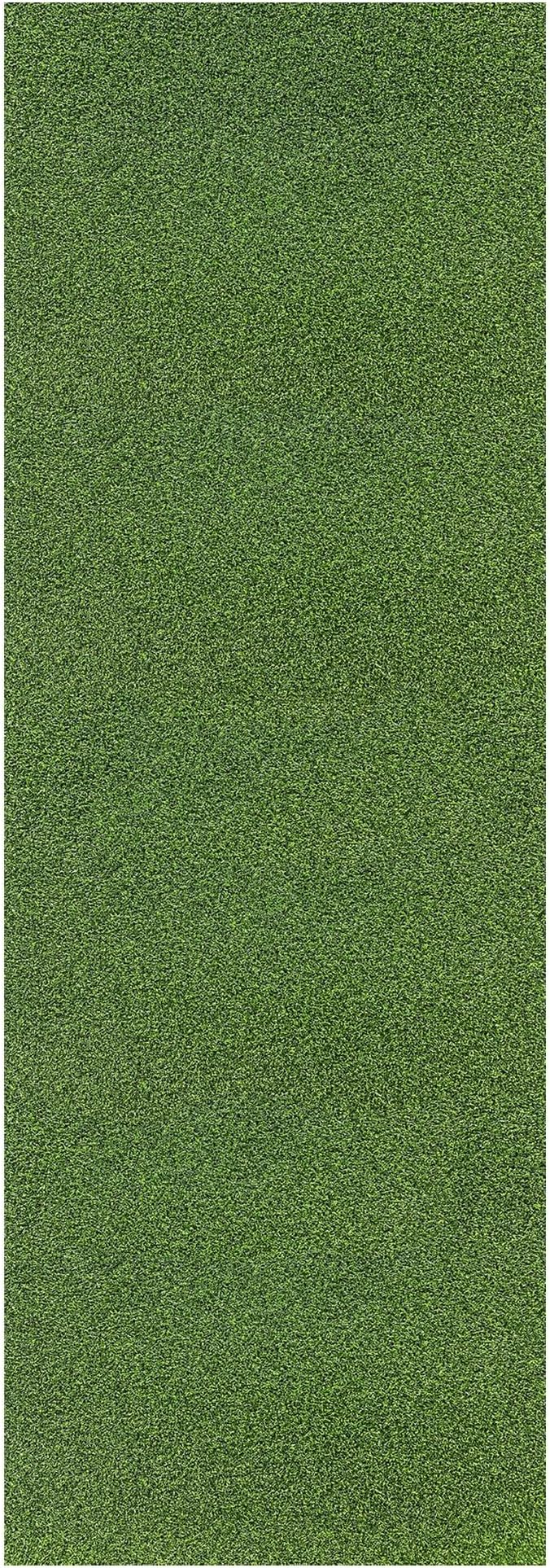 Ottomanson Artificial Turf Golf Hitting Mat 3' x 6' Indoor/Outdoor Waterproof Synthetic Fake Grass for Putting Practice Baseball Football Sports Gym Backyard, Custom Size 2' up to 30' (Pack of 2)