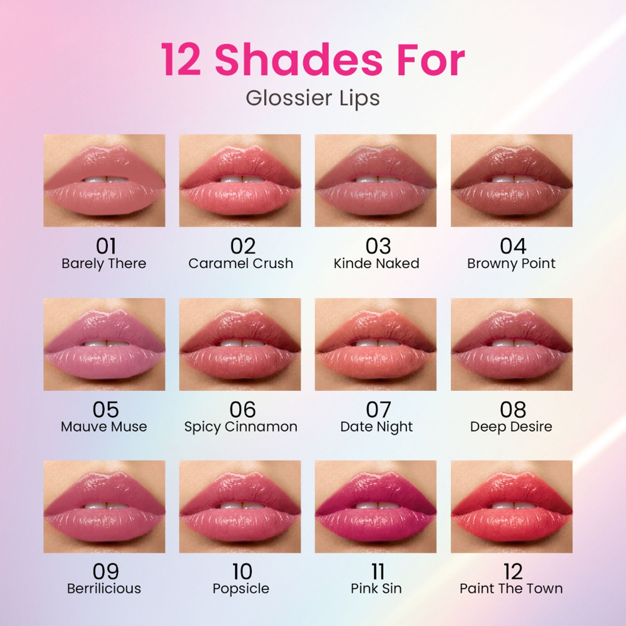 Swiss Beauty Plump Up Wet Lip Gloss For Glossy And Fuller Lips - 8 Deep Desire