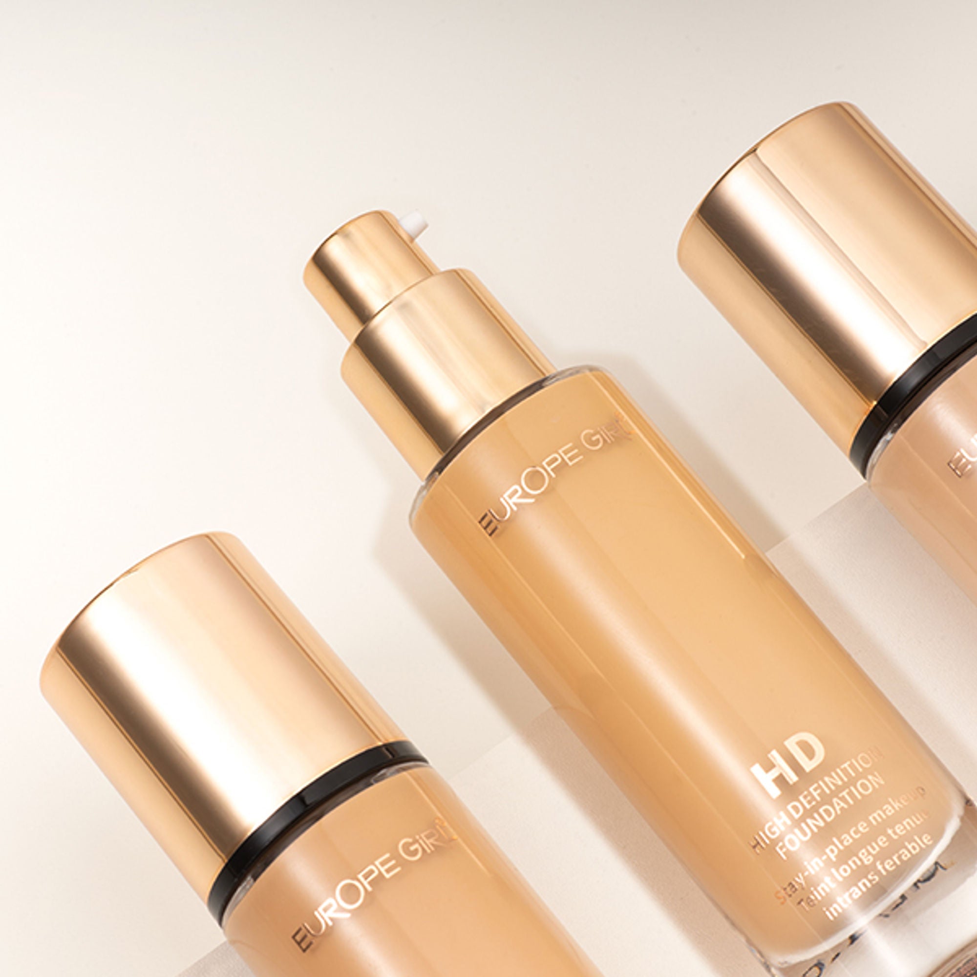 Europe Girl HD- High Coverage Foundation - 40 Medium