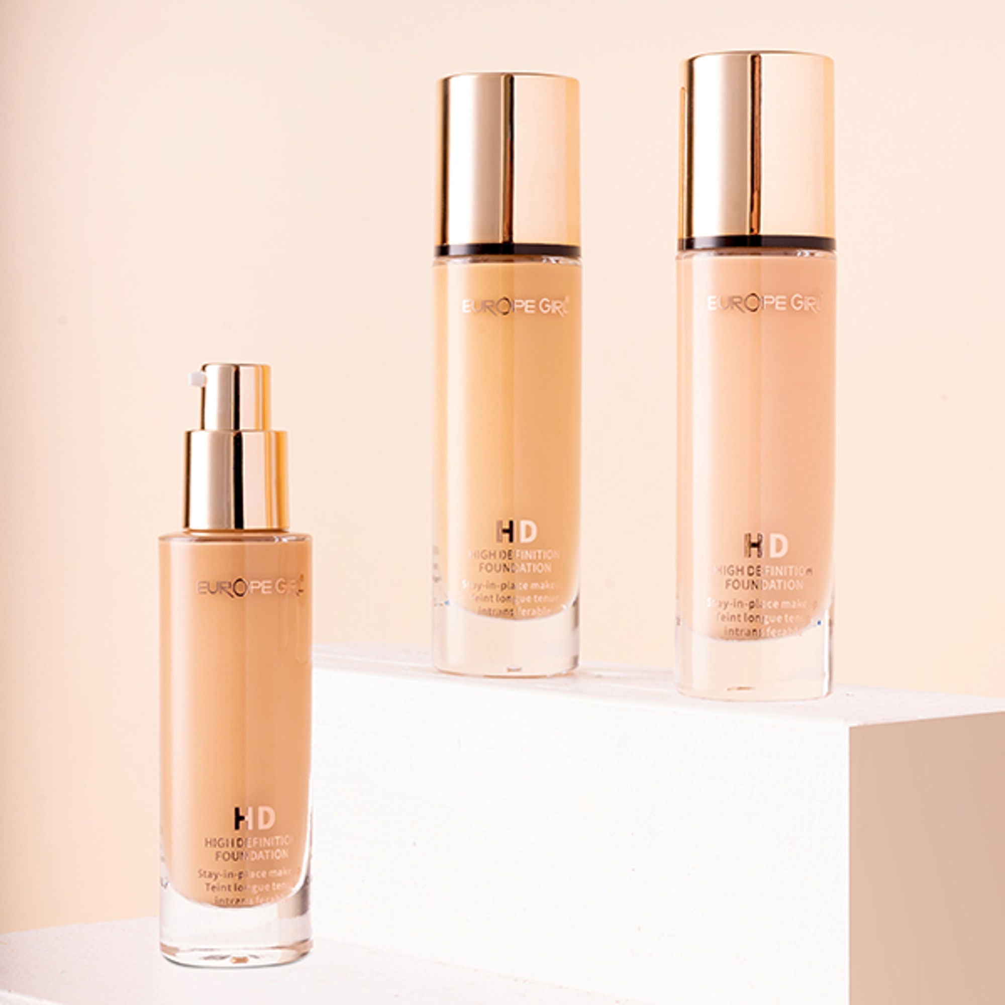 Europe Girl HD- High Coverage Foundation - 110 Tan