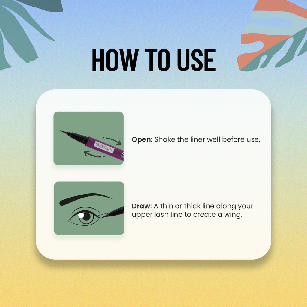 Swiss Beauty Colour Me Bright Sketch Eyeliner - 06 Wine Rush