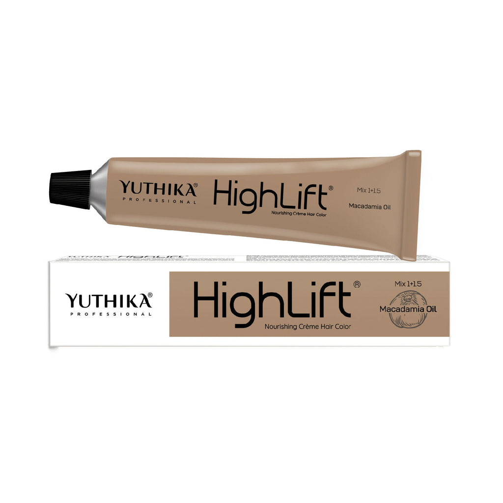 Yuthika Professional High lift Creme Hair Colour 12.7 Very Light Matte Brown