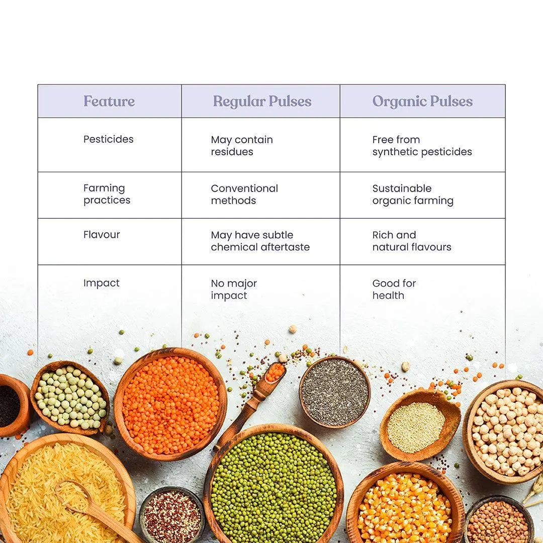 Bharat Vedica Organic Black Gram Split - Organic Urad Dal Chilka