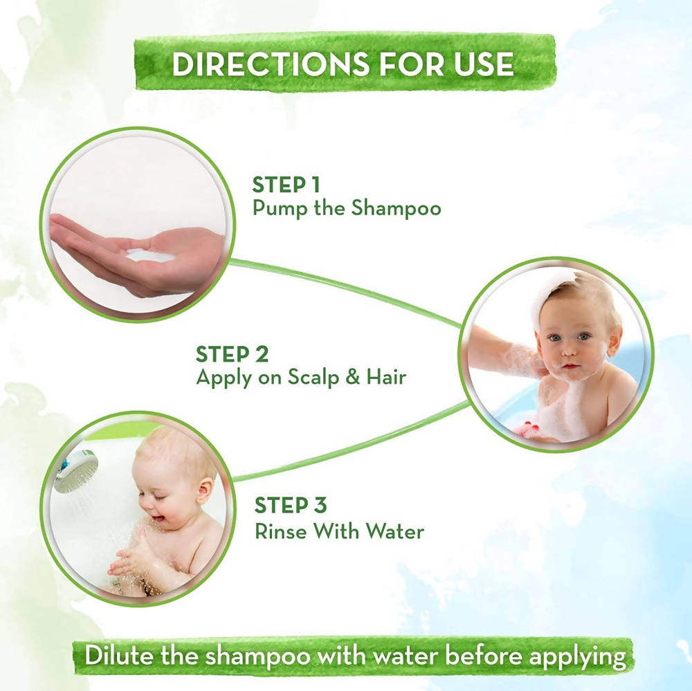 Mamaearth Milky Soft Baby Shampoo For Gently Cleanses Hair & Balances Scalp pH
