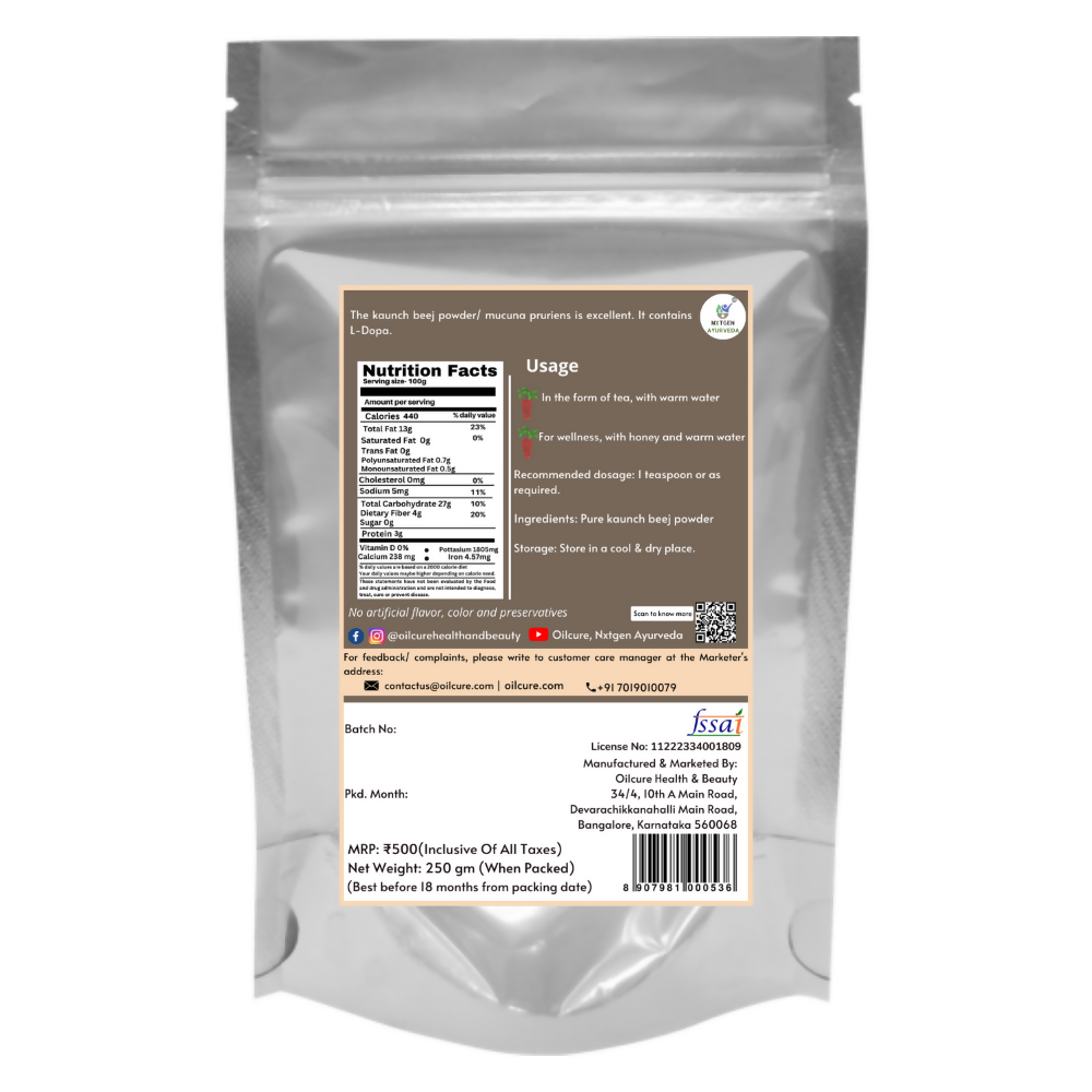 Nxtgen Ayurveda Kaunch Beej Powder