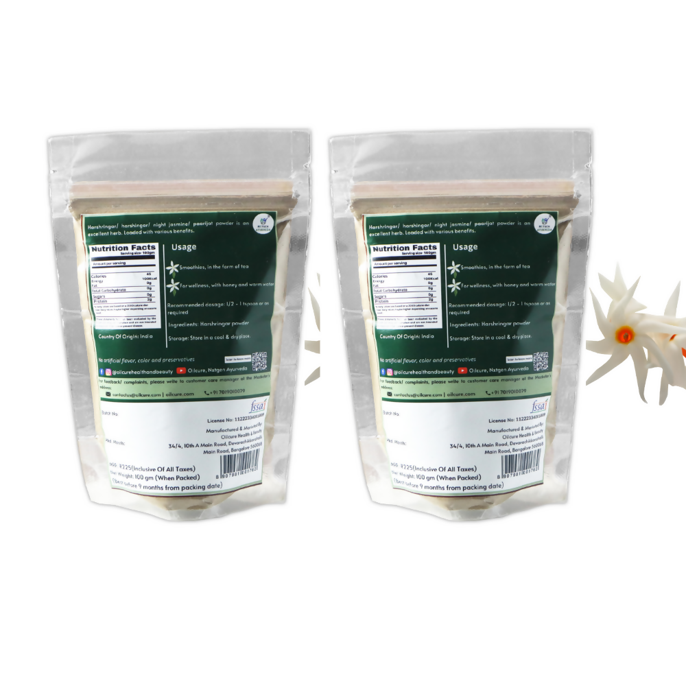 Nxtgen Ayurveda Harshringar (Paarijat) Leaves Powder