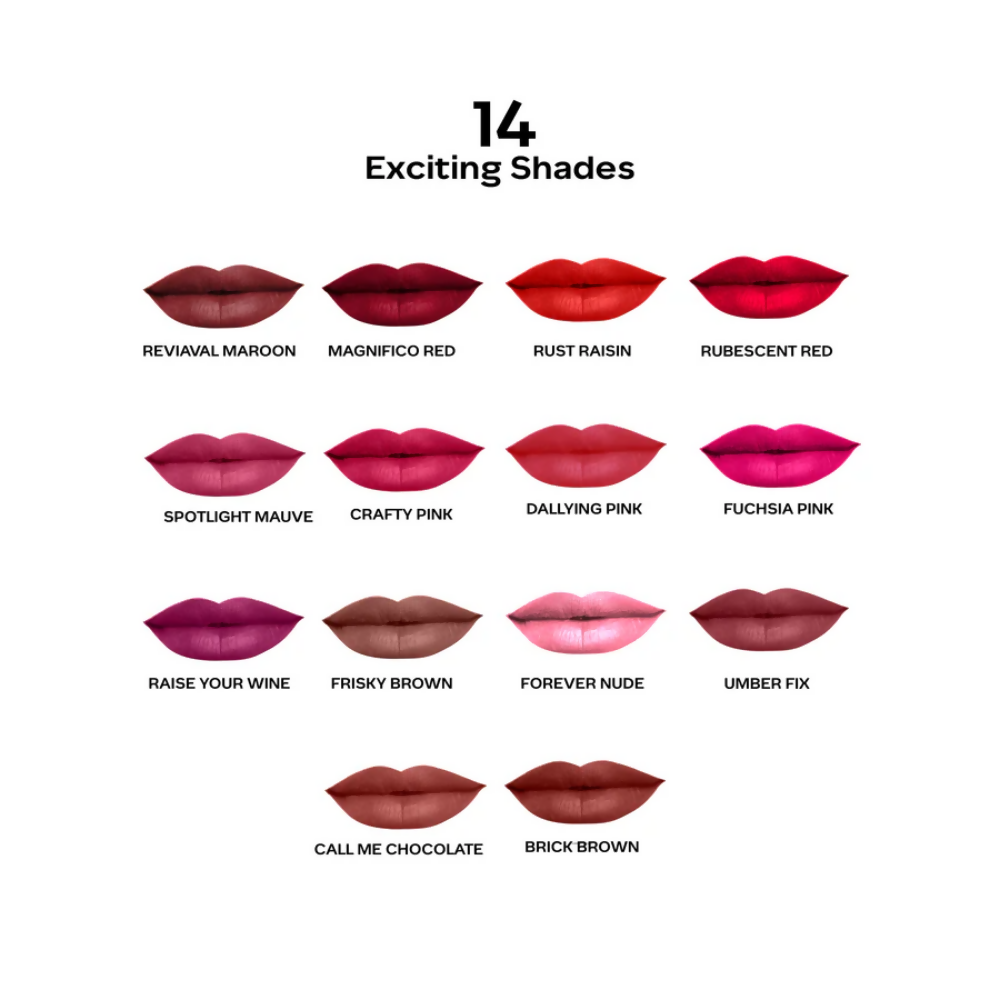 Faces Canada Comfy Matte Pro Liquid Lipstick - Spotlight Mauve 11