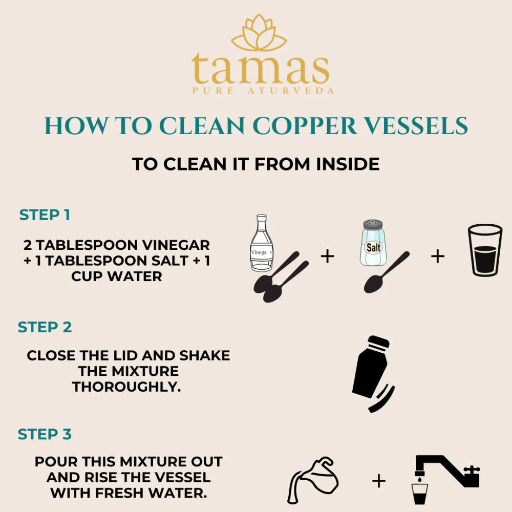 Tamas Hammered Antique BMC Copper Water Bottle