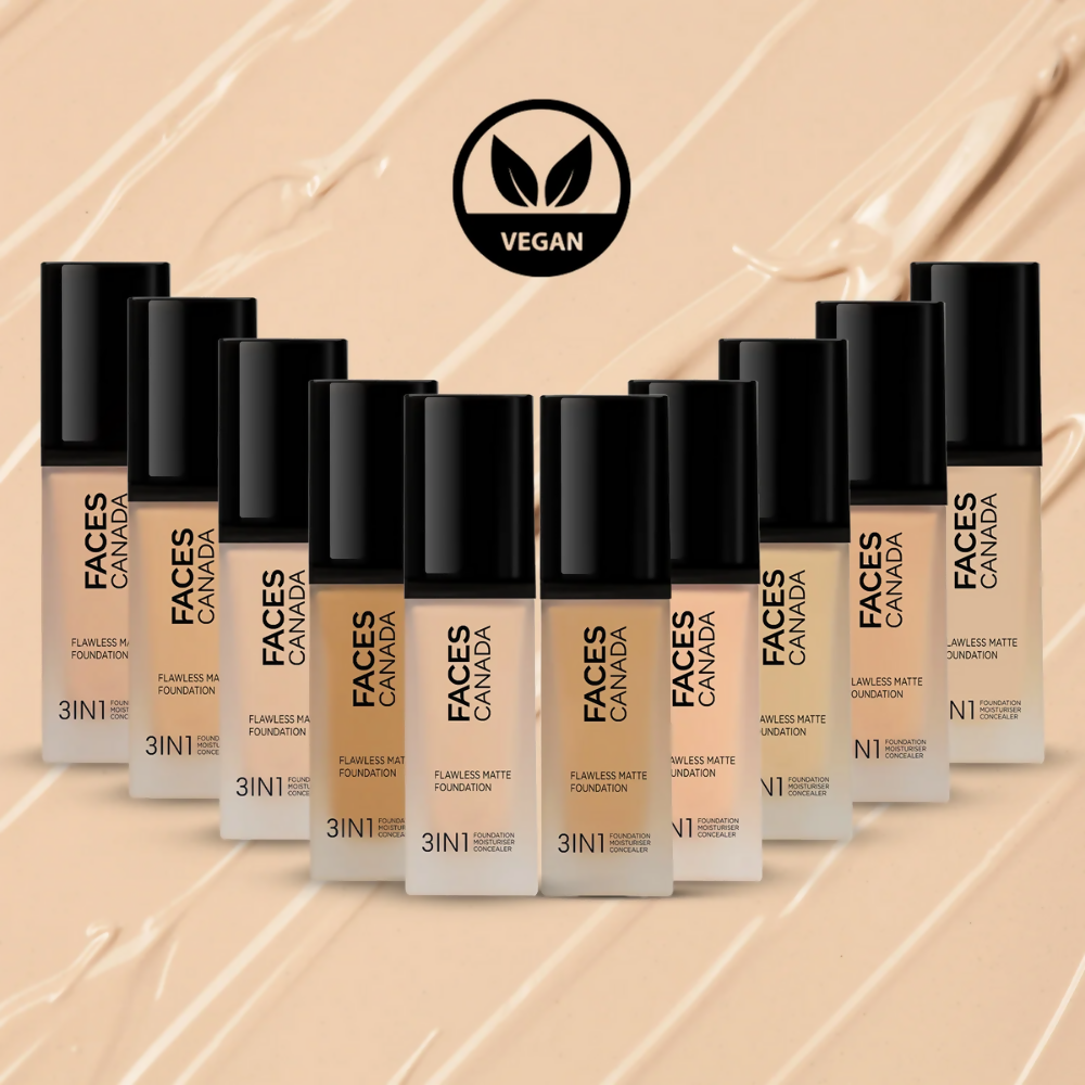 Faces Canada Flawless Matte Foundation - Honey Beige 031