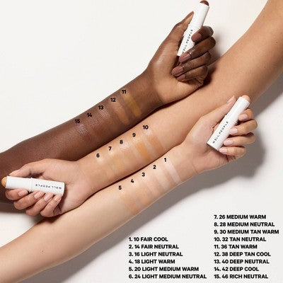 Well People Supernatural Complexion Stick Foundation + Concealer 30 Medium Tan Warm 0.28oz - New